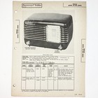 1946 Philco Radio Model 46-200 Wire Schematic Service Manual Vintage Original