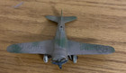 Tootsietoy Diecast Us Army Fighter Plane Airplane Toy C1-58