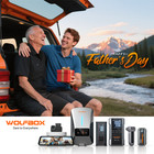 Wolfbox G900 Mirror Dash Cam 4k  Rear View Cam Front And Rear Free Sd Card