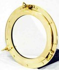 New Brass Finish Nautical Boat Ship Porthole Window Vintage 12  Window Porthole