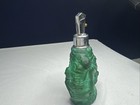 Vintage Kurt Schlevogt Perfume Bottle Ingrid Malachite Glass Czech Art Deco