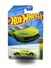 Hot Wheels Lamborghini Huracan Coupe Green Super Custom Wheel Swap W real Riders