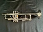 Bach Stradivarius 180ml37sp Trumpet Silver Plated Used With Case Serviced