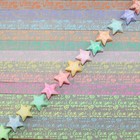 Origami Stars Papers Package Diy Paper  600 Sheets - 20 Colors