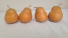 4 Artificial Decorative Faux Fruit Asian Pears Realistic Soft Touch Feel
