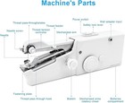 Mini Portable Smart Electric Tailor Stitch Hand-held Sewing Machine Home Travel