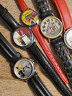 Vtg Musical Disney Watch Lot Of 11 need Battery 
