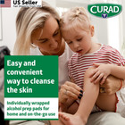 Curad  Alcohol Prep Pads  Medium 100 Count  pack Of 4   Original Version