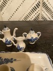 Miniature Vintage Tea Set And Platter