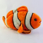 Dan Dee Collectors Choice  Tropical Orange And White Clownfish Plush 15 