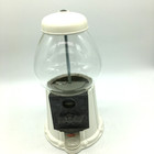 Vintage Gumball Candy Dispenser Corousel Glass White Globe Metal Base Countertop