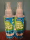 Lot Of 2 Lens Cleaner Spray  Cleans   Repels Dust  Oil   Smudges
