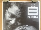Bb King Vintage Poster Commercial Promo 1980s Guitar Black And White Jazz Blues