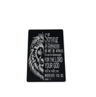 Joshua 1 9 Bible Verse Wallet Card Insert -be Strong   Courageous Christian Gift