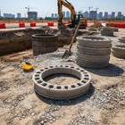 Sewer Hole Block Form Reusable Manhole Circular Form Reinforced