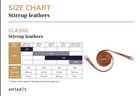 Antar  s Signature Stirrup Leathers Malt Brown 125cm 50   