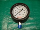Process Pressure Gauge 4-1 2  Face 160 Psi 1 2  Npt Phenolic W stainless Lower
