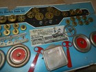 A C Gilbert Erector  10 1 2 Electric Train Set Lid Insert W parts  Original