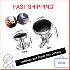 8pcs Men s Cufflinks And Tuxedo Studs Set Includes Cuff Links And Shirt Studs  F