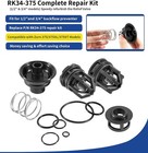 Rk34-375 Complete Backflow Preventer Repair Kit For Zurn Wilkins 375 375xl 375st