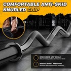 Olympic Ez Curl Barbell Bar 2in 47  Curl Bar Weight Lifting Home Gym Weight Bar