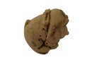 Vintage Mexico Hand Carved Soapstone Hound Dog Puppy With Bow