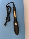 Soleil Black Flat Iron Hair Straightener With Adjustable Heat Settings Electric
