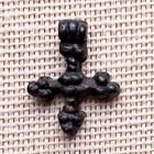 Antique Viking Age C 11-13th Century Byzantine Type Orthodox Cross Pendant 171
