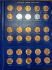 Lincoln Wheat   Memorial Cent Album Set  1941-1958  Set  1b  bu 