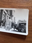 Antique Vintage New York City Photograph 1940s Street Architecture 3x4 Manhattan