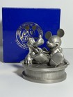 Disneyana Convention Pewter Mickey   Pluto Box W  Walt Pin Love   Laughter