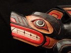 Northwest Coast Classic Design    Wolf   Ceremonial Wooden Bowl  Wy-1124 07681