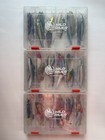 50  Pc Lot Mixed Saltwater Inshore Fishing Lure Lot - Jerkbaits  Shrimp  Spoons