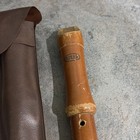 Vintage Johannes Adler Wooden Recorder Flute Made In Germany