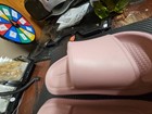 Childhoods Slides Size 1 5 Pink Foam Sandals