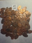 100  Assorted Pressed Elongated Pennies From Kansas See Description
