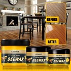 100  Pure Beeswax Wood Furniture Polish Wax Conditioner Floor Care 80g Restorer