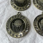 New - Lot Of 10 Basketball Medals Medallions Trophies 2 1 4    X 2 1 4   