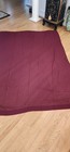 Burgundy Sheer Panel Pair 120  Voile Rod Pocket Set 60x84  Each Curtains Drapery