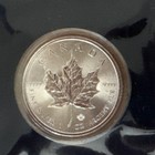 2018 Maple Leaf 1 Oz  9999 Fine Silver Elizabeth Ii 5 Dollars Coin Uncirculated