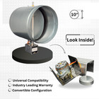 10  Nsprd Durozone Hvac Motorized Electric Zone Control Power Damper