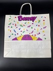 Large Vintage 1998 Barney Gift Bag 15x16x6    celebrating 10 Years   