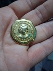 Vintage 1937 Little Orphan Annie Secret Society  Decoder Pin Roa Radio