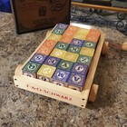 Uncle Goose Fao Schwarz Edition Abc Pull Wagon Wooden Block Set Complete