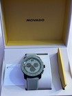 Movado Bold Tr90 Chronograph Tachymeter Men s Analog Watch Green Rubber Strap