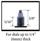 Seiko-skp Quartz Battery Clock Movements Kit With Hands  5 8  Shaft  set Of 6 