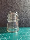 Hemingray Clear Glass Insulator Hemingray-16 Made In Usa 0-4