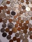 Huge Lot Of Vintage Foreign And Us Currency Including Silver   see Description 