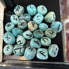 Full Set Turquoise Runes 25 Pieces