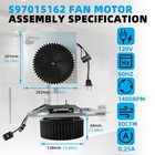 S97015162 Assembly 80 Fits For Broan Nutone Bathroom Exhaust Fans With 8 X 8-1 4